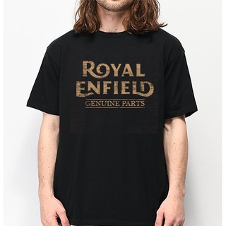 ROYAL ENFIELD เสื้อยืด คอกลม เกรดพรีเมียม มอเตอร์ไซต์ วินเทจ คาเฟ่เรเซอร์ CAFERACER CHOPPER VINTAGE VT004 คลาสสิค