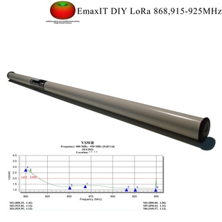 EmaxIT DIY Test LAB LoRa 868 915-950 ,2100,2600 MHz 5 dB Mycelium Network Omni Aantenna SMA Male