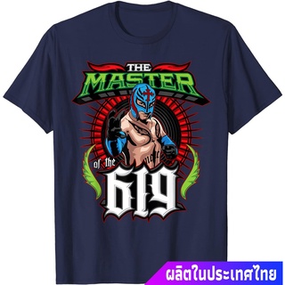 [S-5XL]มวยปล้ำอาชีพ มวย มวยปล้ำลีก อเมริกา WWE Rey Mysterio คอกลม แฟชั่น  ผ้าฝ้ายแท้ เสื้อยืด ผ้าฝ้ายแท้