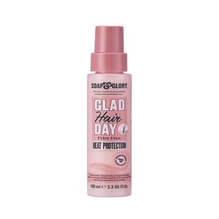 SOAP &amp; GLORY GLAD HAIR DAY FRIZZ-FREE HEAT PROTECTION 100ML.โซพ แอนด์ กลอรี่ แกลด แฮร์ เดย์ ฟริซ-ฟรี ฮีท โพรเทคชั่น 100