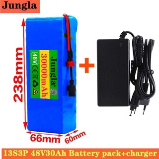 48v แบตเตอรี่ลิเธียมไอออน 48v 30Ah 1000w 13S3P battery แบตเตอรี่ลิเธียมไอออนสำหรับ 54.6v E-bike ไฟฟ้าจักรยานสกู๊ตเตอร์