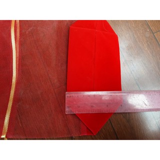 ภาพขนาดย่อของภาพหน้าปกสินค้าถุงใส่ส้มมงคล 4 ผล เทศกาลตรุษจีน สารทจีน ถุงมงคล จากร้าน roilaew บน Shopee