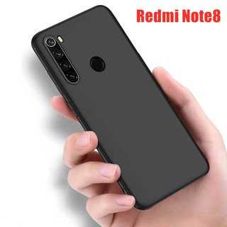 TPU CASE เคสเสี่ยวมี่ Xiaomi Redmi Note8 เคสซิลิโคน เคสนิ่ม สวยและบางมาก เคสสีดําสีแดง [ส่งจากไทย] Redmi note8
