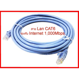 สินค้า สาย LAN Network cable CAT6 ความยาว 1 เมตร - 10 เมตร