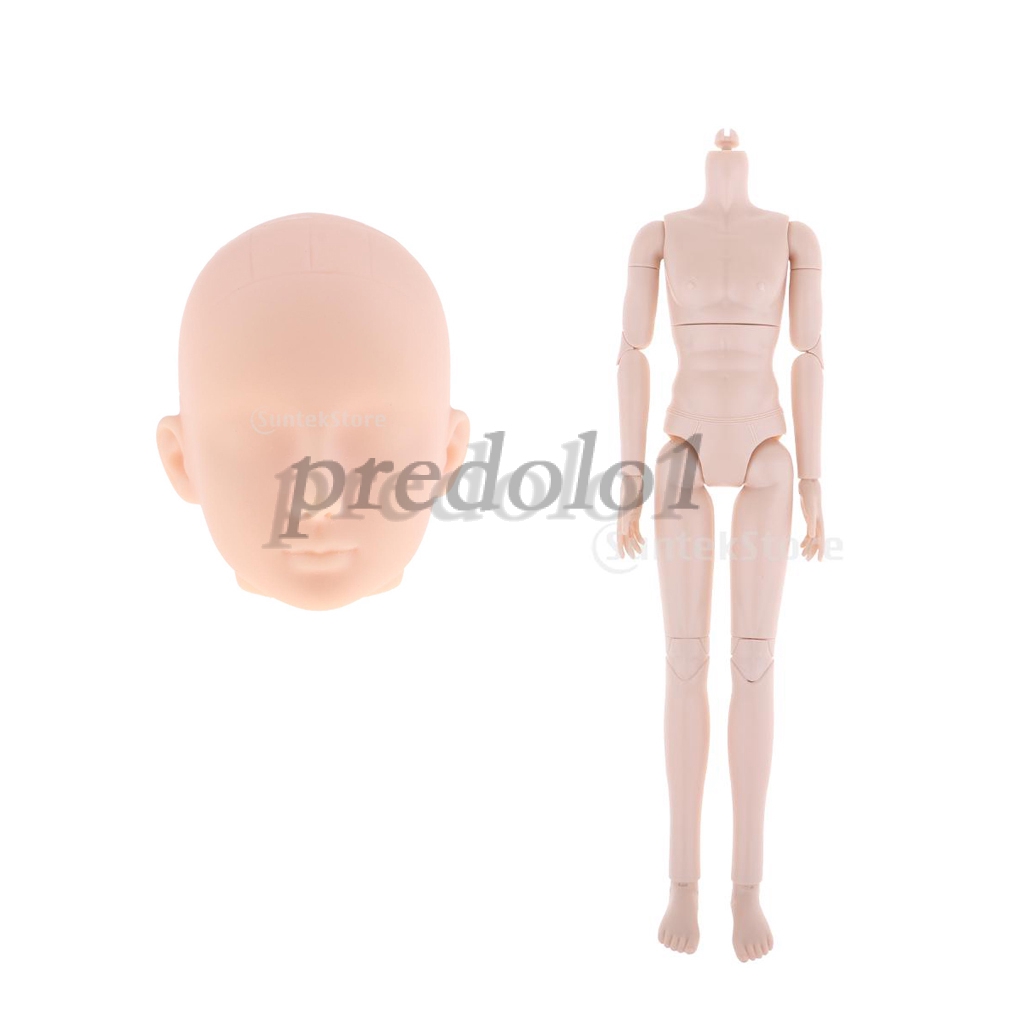 ภาพหน้าปกสินค้า1/6 bjd male ตุ๊กตาประติมากรรม & นู้ด body -jointed doll ของเล่นสําหรับเด็ก