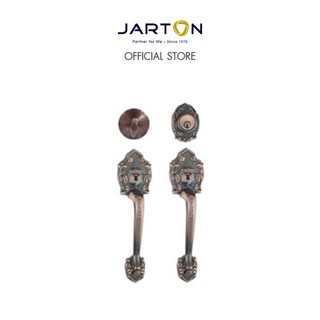 JARTON มือจับประตูใหญ่ 8021 (ครบเซ็ท) สีAC รุ่น 123002