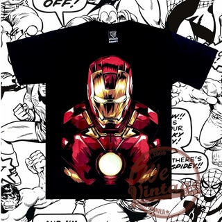 เสื้อยืดแขนสั้น เสื้อยืด Ironman Marvel NTS Shirt High Quality Thailand Cotton Unisex Oversized เสื้อยืด เสื้อยืดเท่