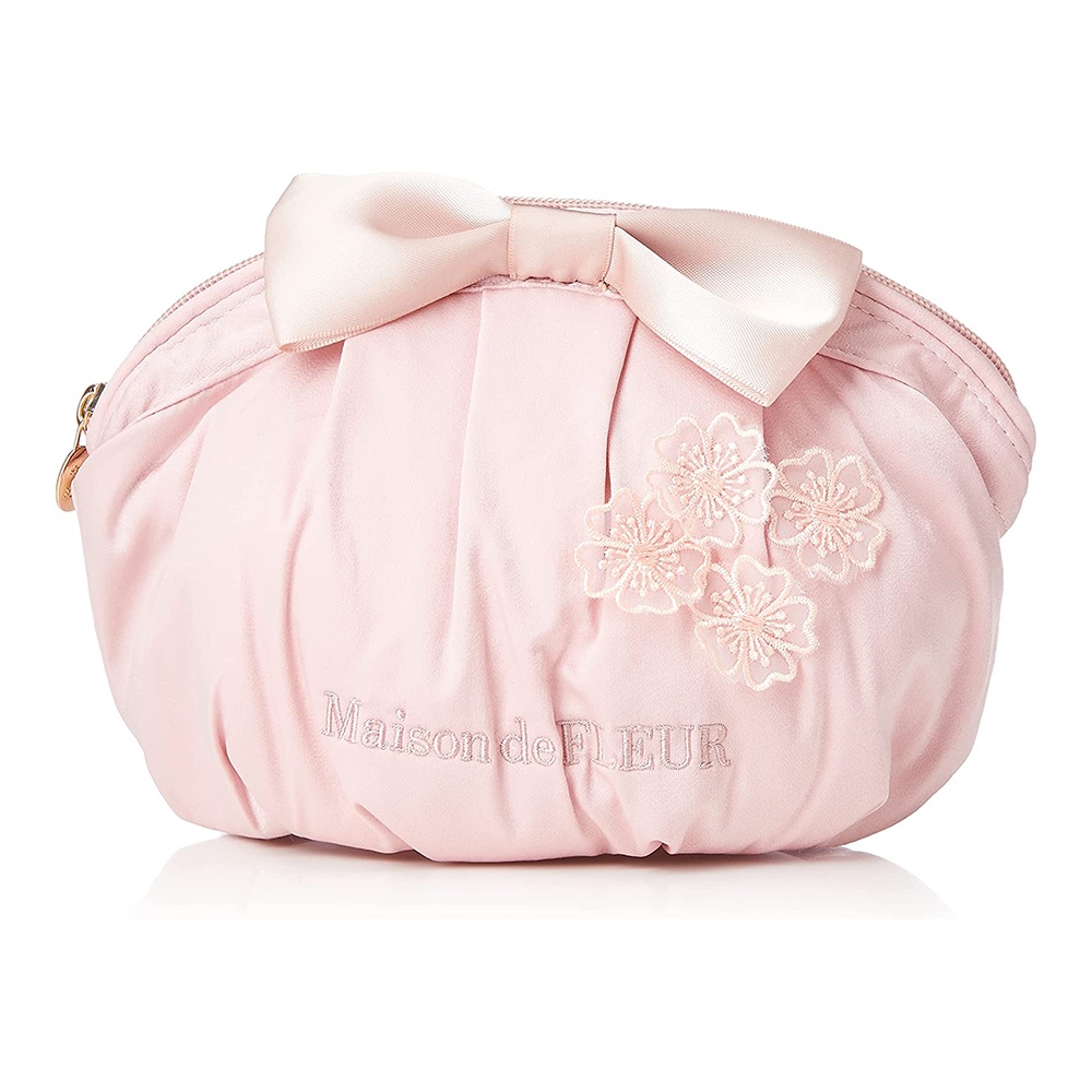 new-collection-cherry-blossom-ribbon-pouch-bag