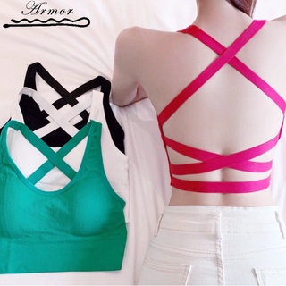 เสื้อครอปท็อปเซ็กซี่ แต่งโชว์หลัง ป้องกันแสงสะท้อน สวมใส่สบาย ไร้รอยต่อ แฟชั่นสําหรับผู้หญิง
