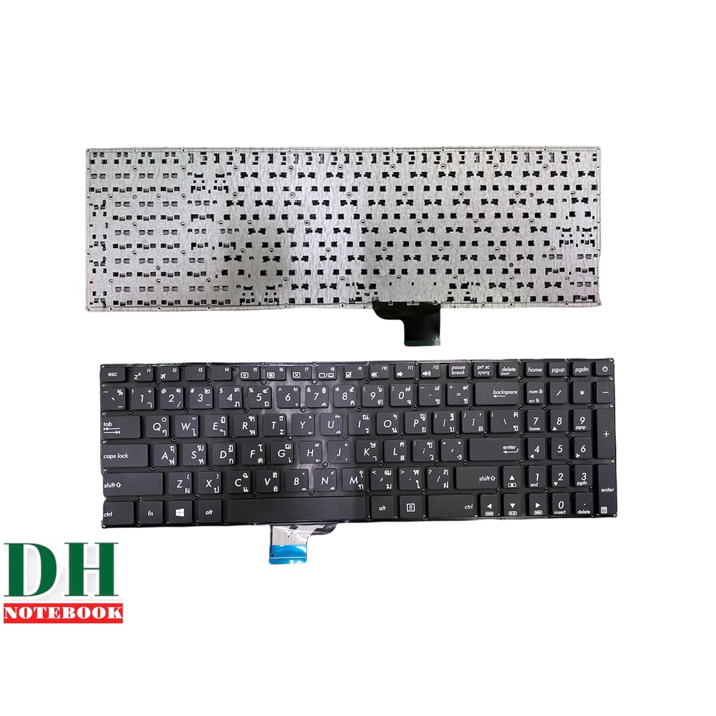 Tastiera Retroilluminata Palmrest Grigio Quarzo Usa Per Asus UX510U