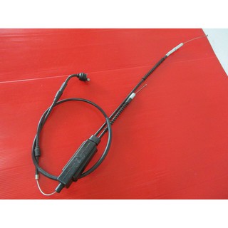 THROTTLE CABLE (U)  "GRADE A" for YAMAHA DT175MX // สายคันเร่ง "สีดำ" สินค้าคุณภาพดี