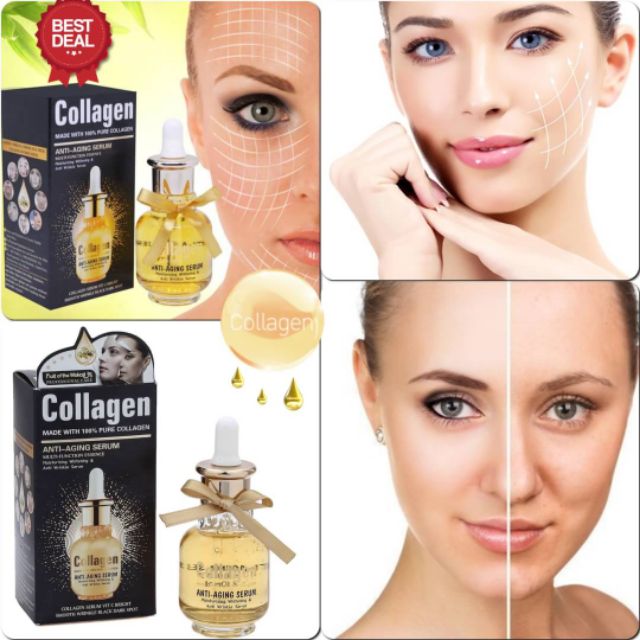 collagen-anti-aging-serum-เซรั่มบำรุงผิวหน้า-ยกกระชับผิวหน้าให้เต่งตึง-แก้ปัญหาผิวแห้งผิวเหี่ยว-ช่วยเพิ่มคอลลาเจนให้กับผ