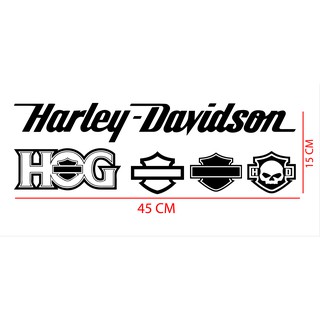 สติ๊กเกอร์แต่งรถ HARLEY-DAVIDSON ชุดรวมยอดฮิต