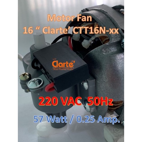 มอเตอร์พัดลมไฟฟ้ากระแสสลับ-สำหรับใบพัด-16-นิ้ว-ของ-clarte-รุ่น-ctt16n-xx