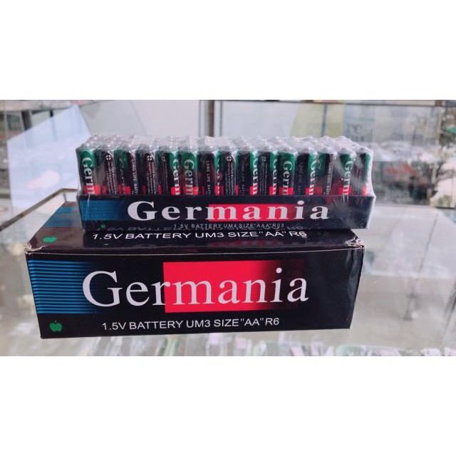 ภาพสินค้าGermania AA 4 ก้อน ถ่านก้อน ถ่าน แบตเตอรี่ ถ่านทดลองสินค้า สำหรับ อุปกรณ์อิเล็คทรอนิกส์ กล้องถ่ายรูปดิจิตอล จากร้าน hataikarn.tools บน Shopee ภาพที่ 1