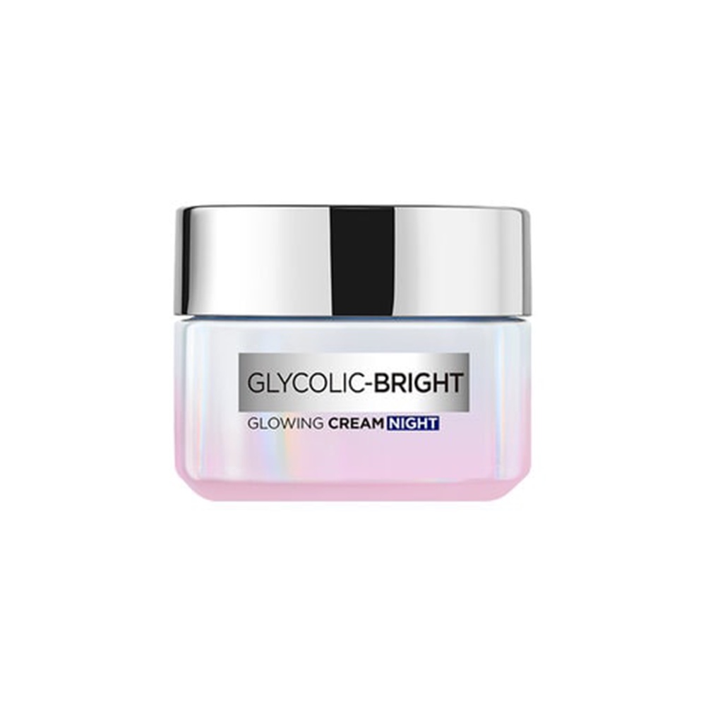 lor-al-paris-glycolic-bright-glowing-cream-night-ผลิตภัณฑ์บำรุงผิวหน้า-50ml