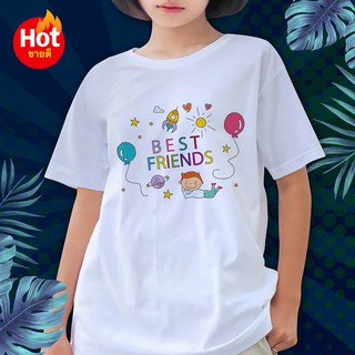 พร้อมส่ง FN014 เสื้อเพื่อน ผ้าไมโคร ใส่สบาย พร้อมส่ง