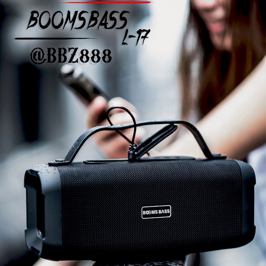 ลำโพงบลูทูธ Bluetooth speaker Boom Bass L17 แบรนด์นี้ ไม่เคยทำให้ ...
