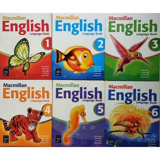 (no Ebook)หนังสือเรียน Macmillan English:Language Book P.1-6 #แบบเรียนวิชาภาษาอังกฤษชั้นประถม1-6#