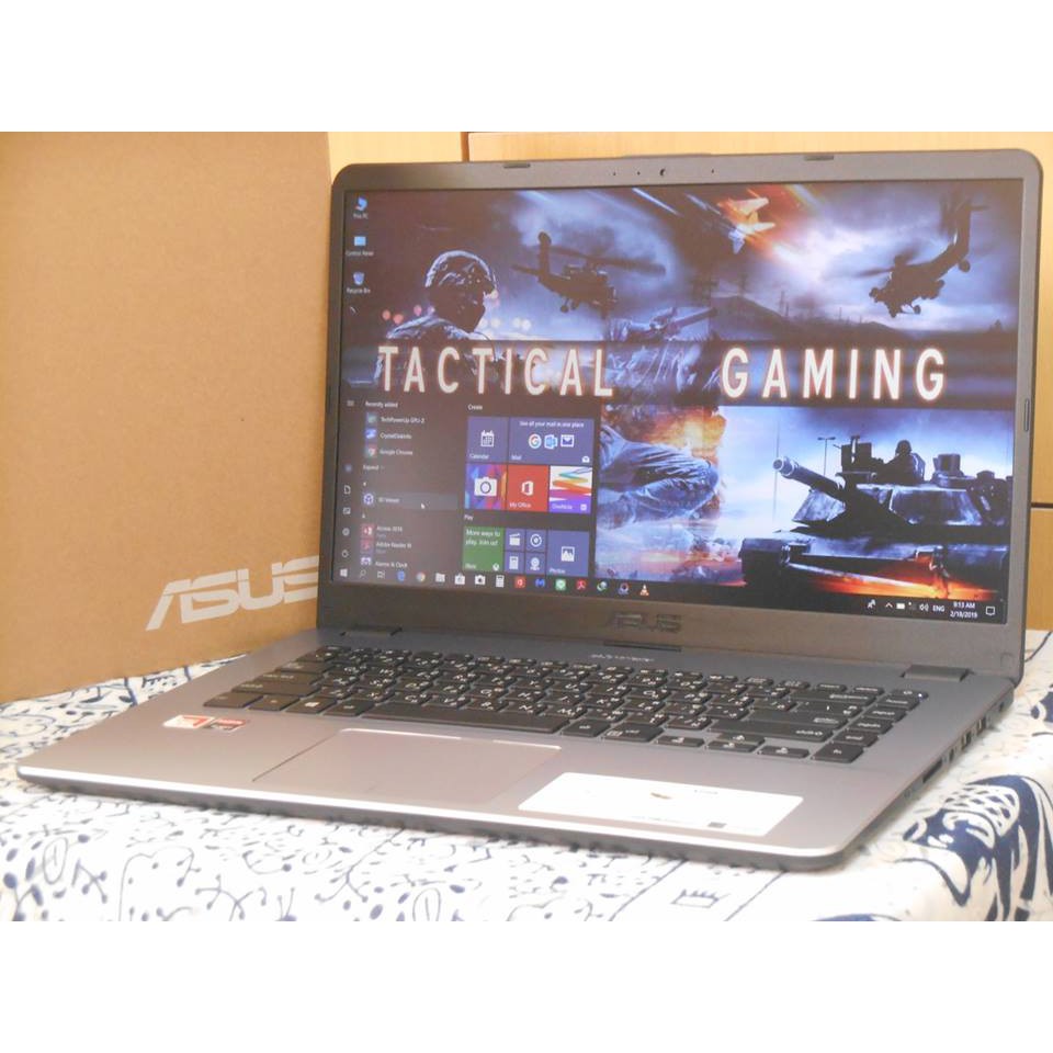 ASUS VivoBook CPU AMD A9-9425 (อายุ 4เดือน) จอ15.6”FHD ครบกล่อง+ประกัน ...