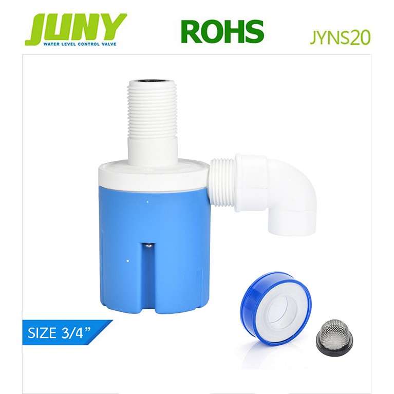 วาล์วควบคุมระดับน้ำรุ่นใหม่-jyns20-ชนิดน้ำเข้าบนออกข้าง-ขนาด-3-4-นิ้ว-6-หุน
