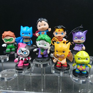 โมเดล ฟิกเกอร์ รวม Heroes DC น่ารักมากๆ ขนาด 5-6 Cm ราคาถูก มี 9 แบบให้เลือก วัสดุอย่างดี พร้อมส่งในไทยจ้า