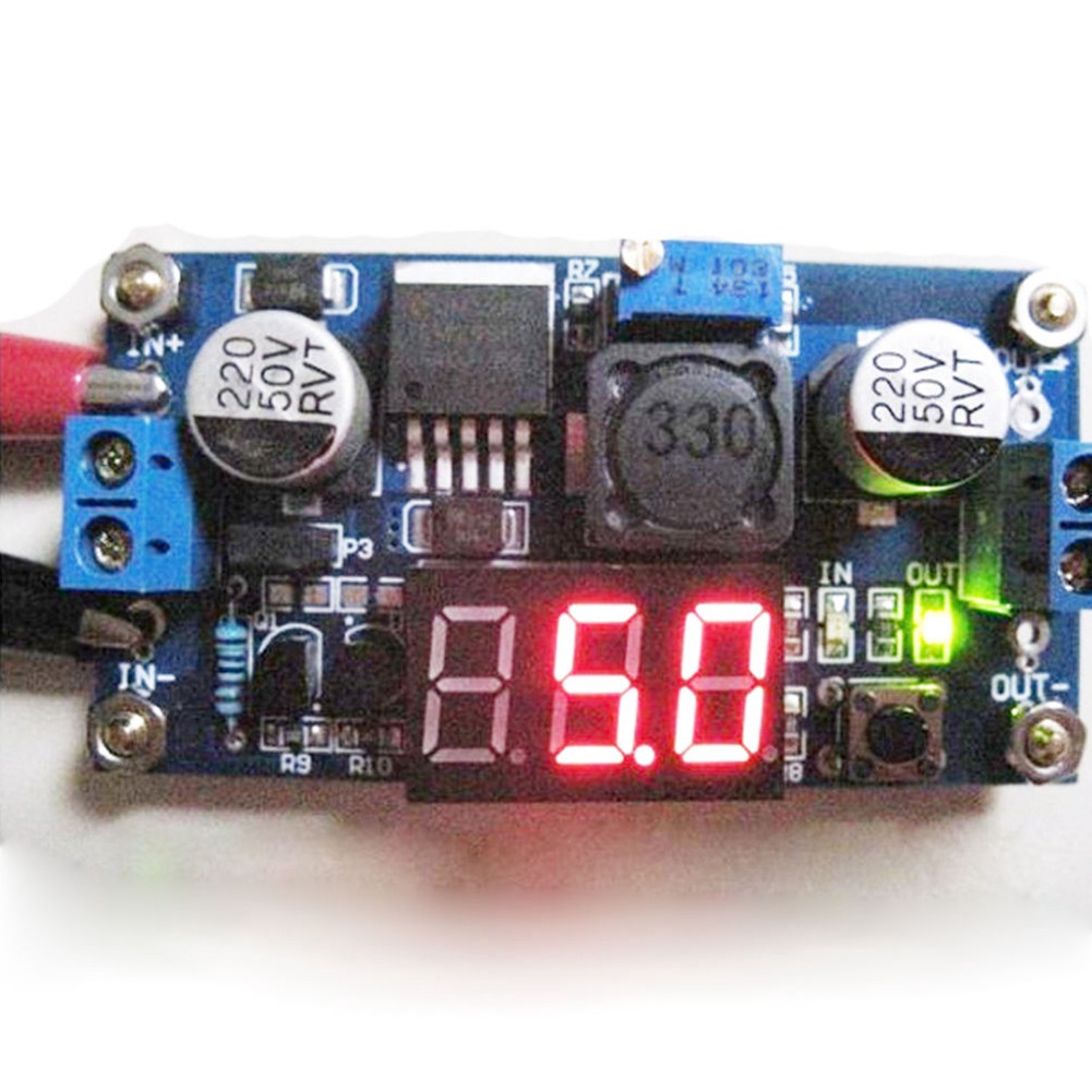 โมดูลเพาเวอร์ซัพพลายlm-2596-โมดูลแปลงไฟ-dc-2-5-40-v-to-1-25-37-v