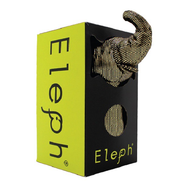 พร้อมส่ง-เอลฟ์-กระเป๋าผ้าดิสโก้-พับเก็บได้ในตัวช้าง-eleph-foldable-bag-disco