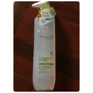 Cleansing Water Dermaction Plus by Watson Anti-Acne ขนาด 250 ml. เหมาะสำหรับผิวที่มีแนวโน้มเป็นสิวง่าย