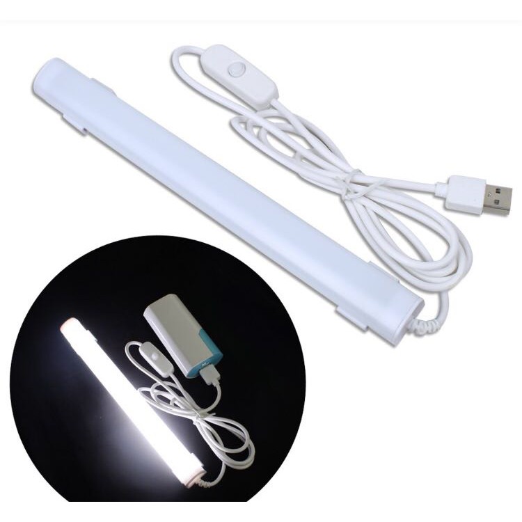 ภาพหน้าปกสินค้าหลอดไฟ USB LED 36 ดวง ใช้ไฟ 5V พอร์ต USB ใช้ร่วมกับ Powerbankได้ Mobile USB Tube จากร้าน thair_so บน Shopee