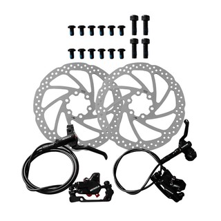 ชุดดิสก์เบรคจักรยานไฮโดรลิค Meroca แบบน้ำมันเบรค สำหรับจักรยานเสือภูเขาMTB 160mm.