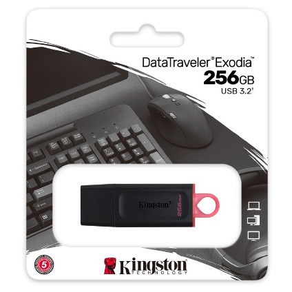 kingston-256gb-แฟลชไดร์ฟ-datatraveler-exodia