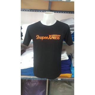 #เสื้อshopee Expressสีดำ #shopeeExpressเสื้อยืด  #เสื้อยืดคอกลมshopee #เสื้อช๊อปปิ้ง