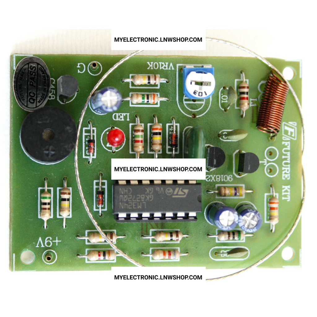 FUTUREKIT FA507 วงจร กันขโมยแบบสัมผัสลูกบิดประตู ชุด ประกอบ ลงปริ้น ...