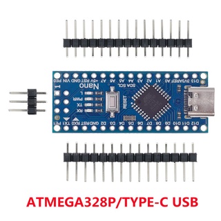 ภาพขนาดย่อของภาพหน้าปกสินค้าตัวควบคุมนาโน Mini Type-C Micro USB Nano 3.0 พร้อมบูทโหลด สําหรับไดรเวอร์ USB arduino CH340 16Mhz ATM จากร้าน aitexm.th บน Shopee ภาพที่ 4