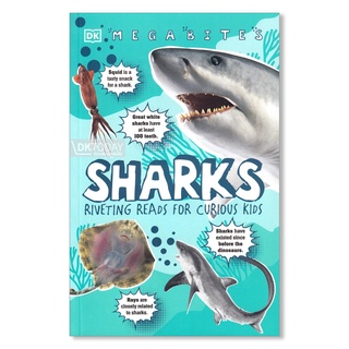 DKTODAY หนังสือ  MEGA BITES:SHARKS (DORLING KINDERSLEY (DK)