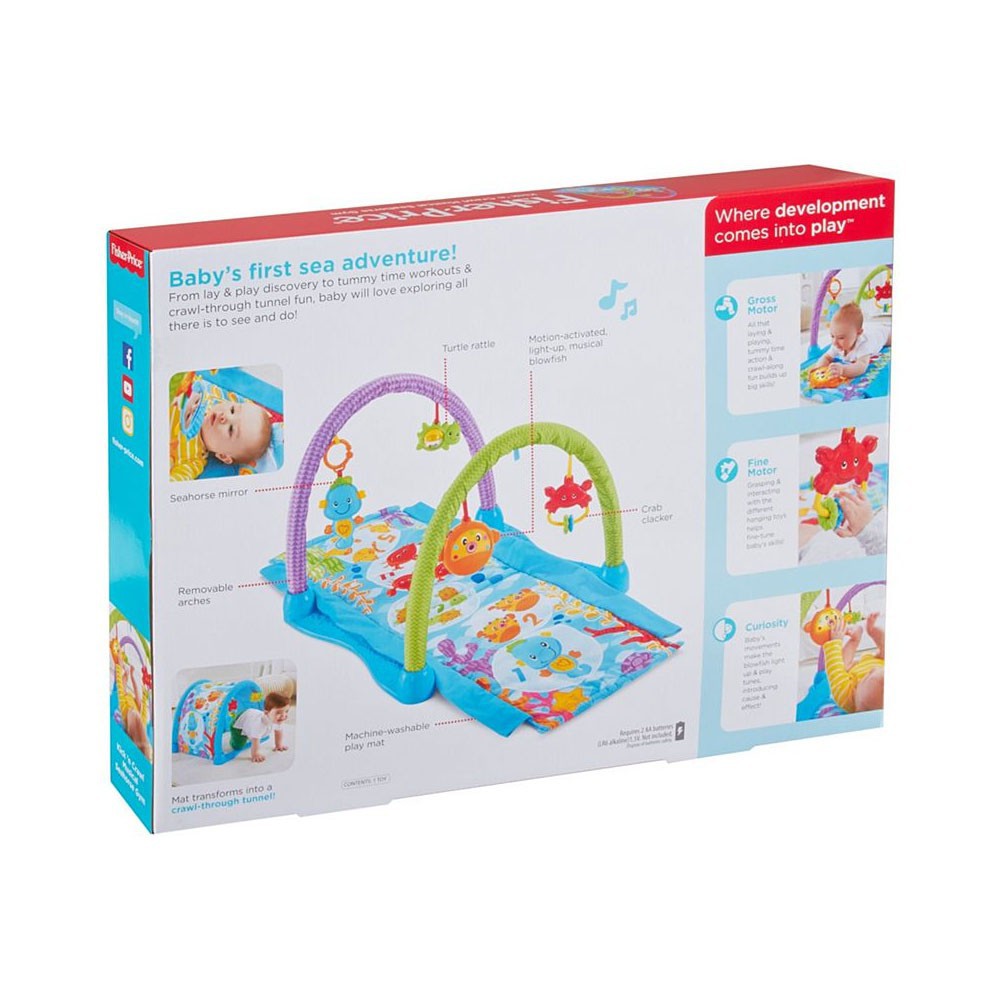 fisher-price-kick-n-crawl-musical-seahorse-gym-ฟิชเชอร์ไพร์ซ-เพลยิม-ของแท้-100