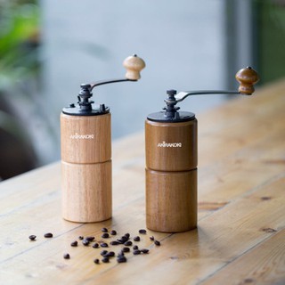 AKIRAKOKI เครื่องบดเมล็ดกาแฟแบบมือหมุน Coffee Grinder