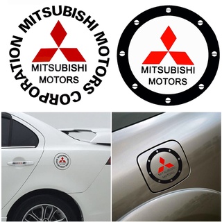 Ralliart สติกเกอร์ตราสัญลักษณ์ สําหรับติดตกแต่งถังน้ํามันเชื้อเพลิงรถยนต์ Mitsubishi