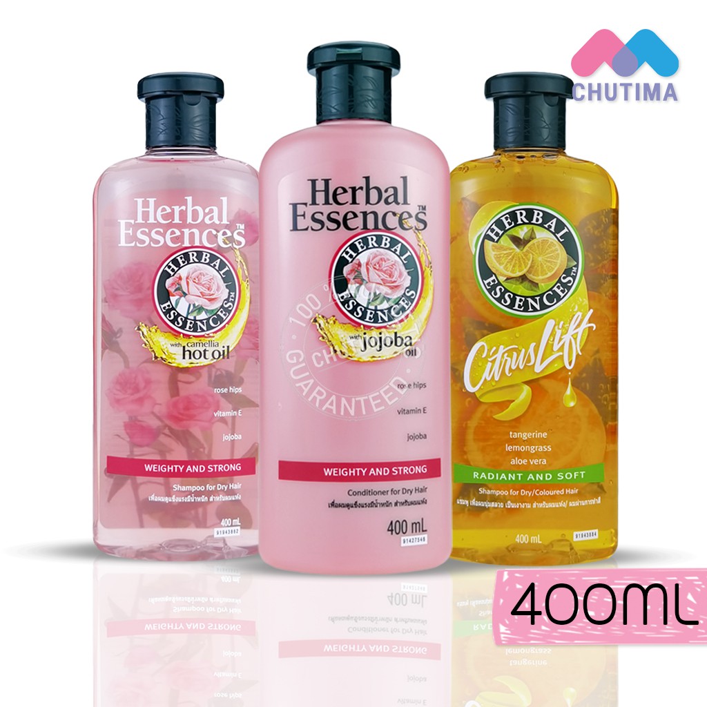 ภาพหน้าปกสินค้าแชมพู/คอนดิชันเนอร์ เฮอร์บัล เอสเซนส์ Shampoo and Conditioner Herbal Essences 400 ml. จากร้าน chutima.online บน Shopee