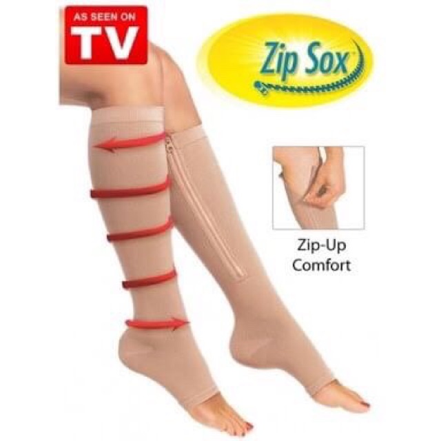 zip-sox-ถุงเท้าเพื่อสุขภาพลดเส้นเลือขอด