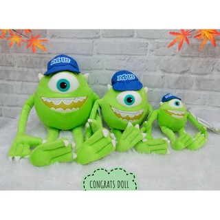 (ลิขสิทธิ์แท้ ส่งฟรี) 95 cm ไมค์ Mike มอนสเตอร์ อิงค์ Monsters Inc ตุ๊กตา