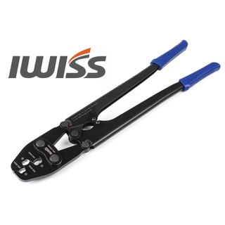 IWISS IWS-25500A 250A~500A คีมย้ำหางปลา BATTERY LUGS และ  BARREL CONNECTORS CRIMPING