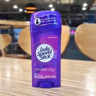 Lady Speed Stick Invisible Dry Shower Fresh Antiperspirant Deordorant 65g.