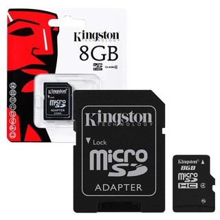 Kingston Micro sd card Memory Card8GBกล้อง/กล้องติดรถยนต์ / โทรศัพท์มือถือ