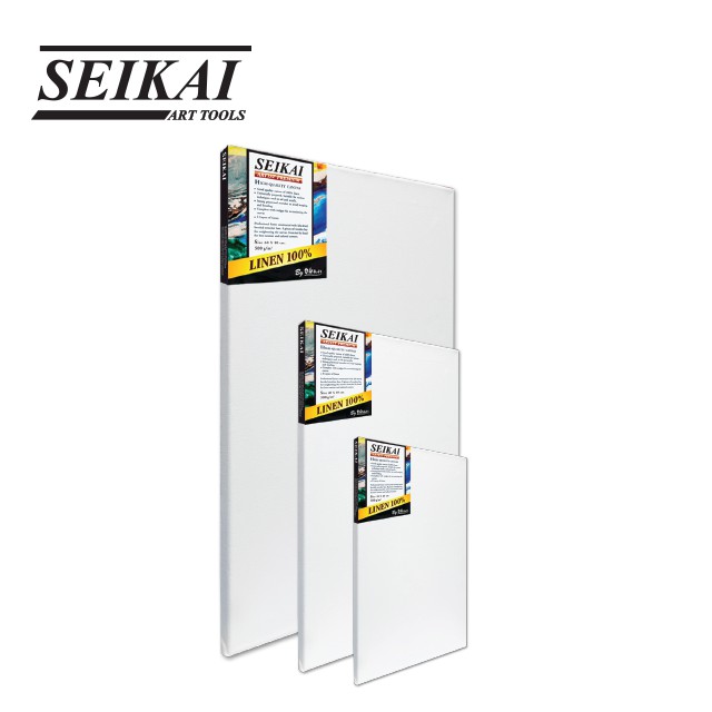 seikai-ผ้าใบลินิน-100-ผ้าใบแคนวาส-เฟรมผ้าใบ-เฟรมวาดรูป-เฟรมผ้าลินิน-linen-canvas-1-ผืน