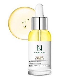 (พร้อมส่ง ถูกสุด ส่งไว) Coreana Lab Ample N Acne Shot Ampoule 30ml เซรั่มปราบสิวสุดฮิต!