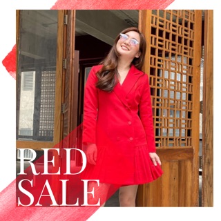 Abxolute Dress Suit ( RED / CARAMEL )