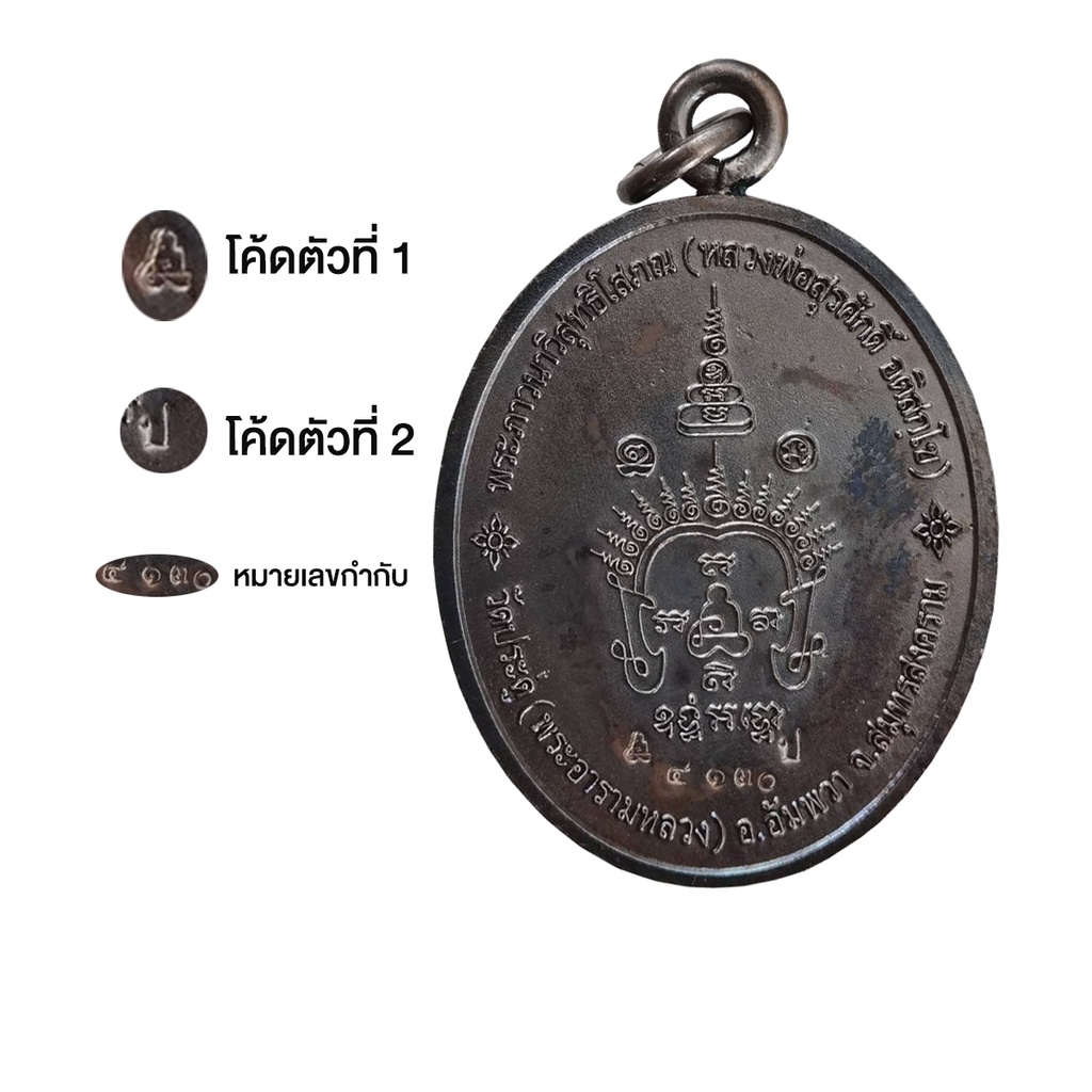 เหรียญพระนาคปรก-พระมหาสุรศักดิ์-อติสกฺโข-วัดประดู่พระอารามหลวง-ปี2560-ของแท้กล่องเดิม