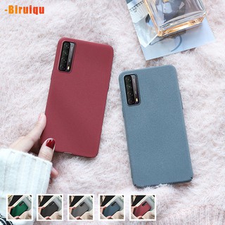 Huawei Y7A 2020 Soft Case Matte Silicone Ultra Slim Full Cover Cases